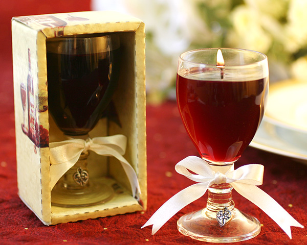<center>Petite Merlot Wine Glass Gel Candle</center>